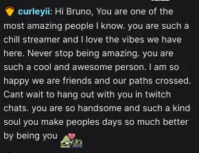Curley Message