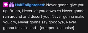 HAAAALF Message